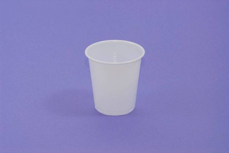 mpbox Pohár fehér 0,1 l -PP- Ř 57 mm [100 db] 73241