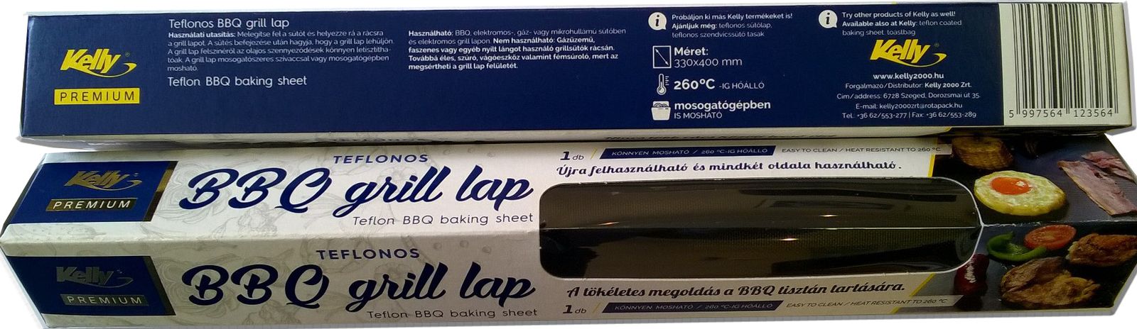 KEL PRÉMIUM TEFLON bbq GRILL LAP