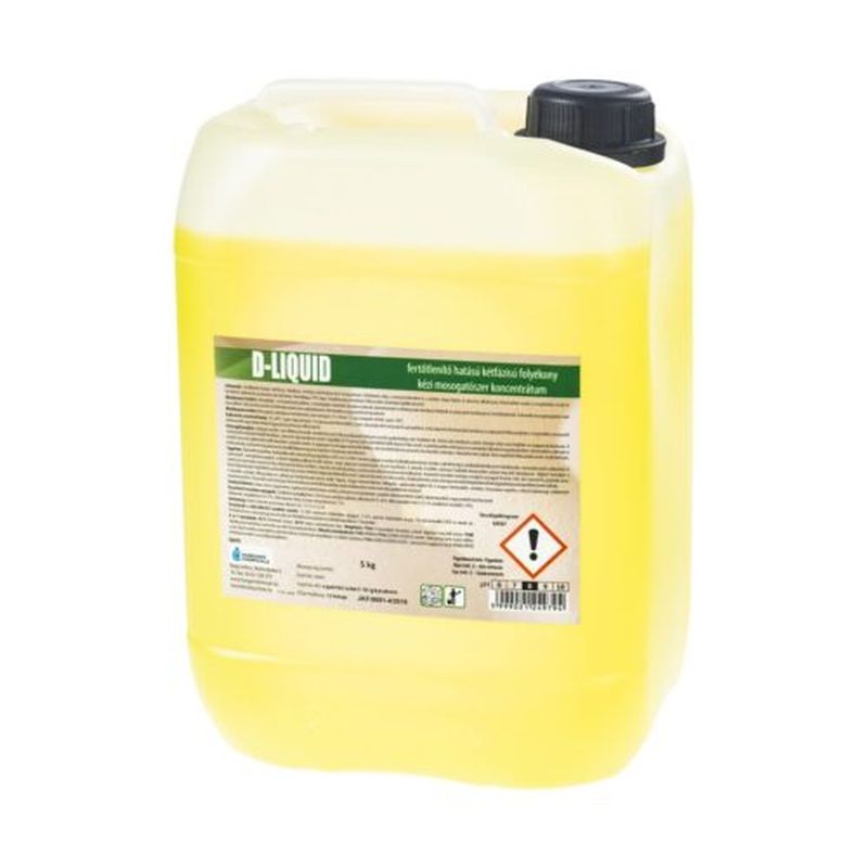 HUN.D-LIQUID KÉTFÁZISÚ FERT. KÉZI MOSOGATÓSZER 5 KG