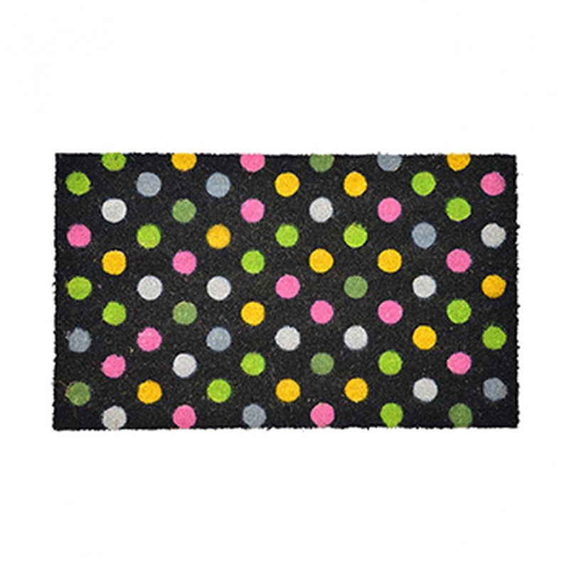 LÁBTÖRLŐ DOTS KÓKUSZ FESTETT 45x75 PT