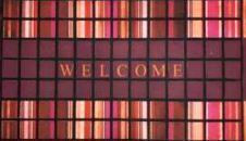 KT.Eco Fashion Welcome színes bejárati szőnyeg 45x75cm