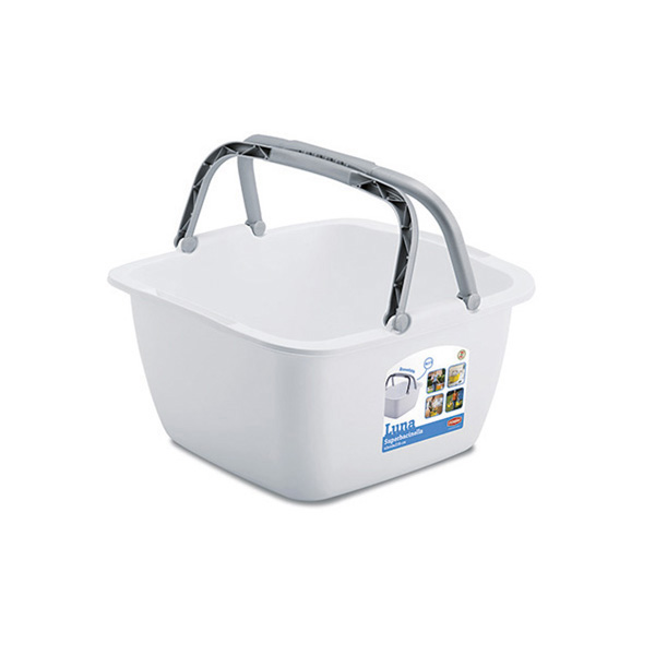 Lavór szögletes füles LUNA STEFANPLAST