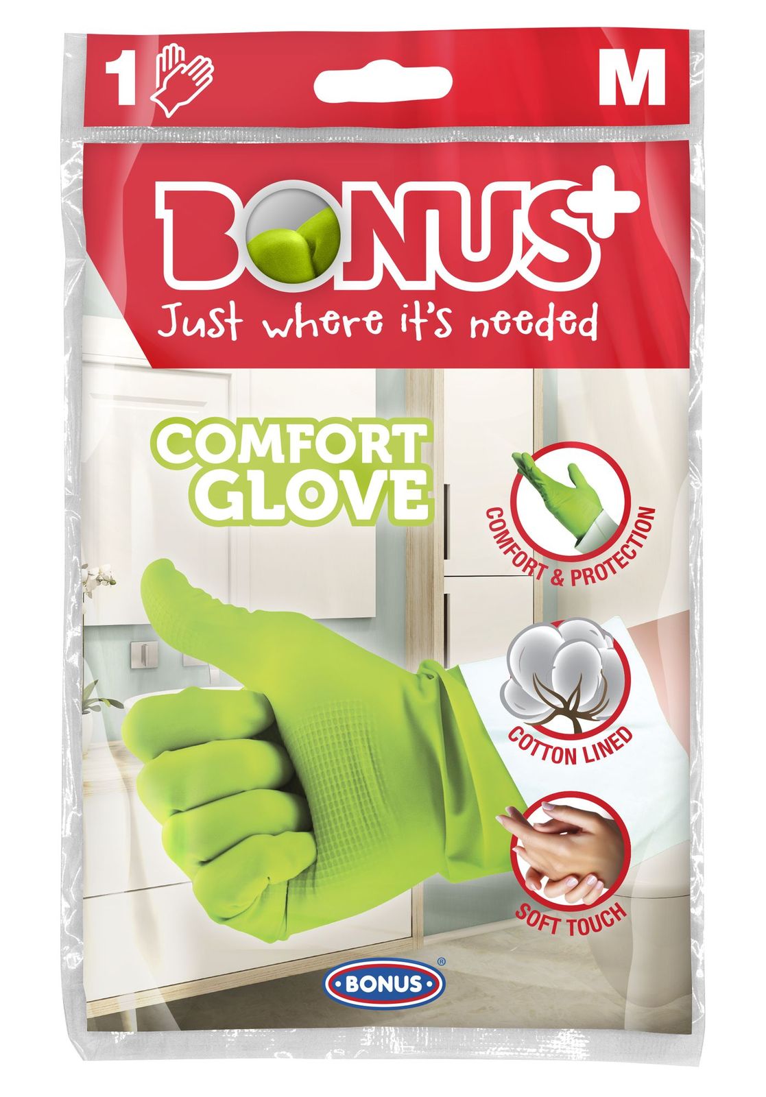 BN.Bonus+ Komfort kesztyű M B012