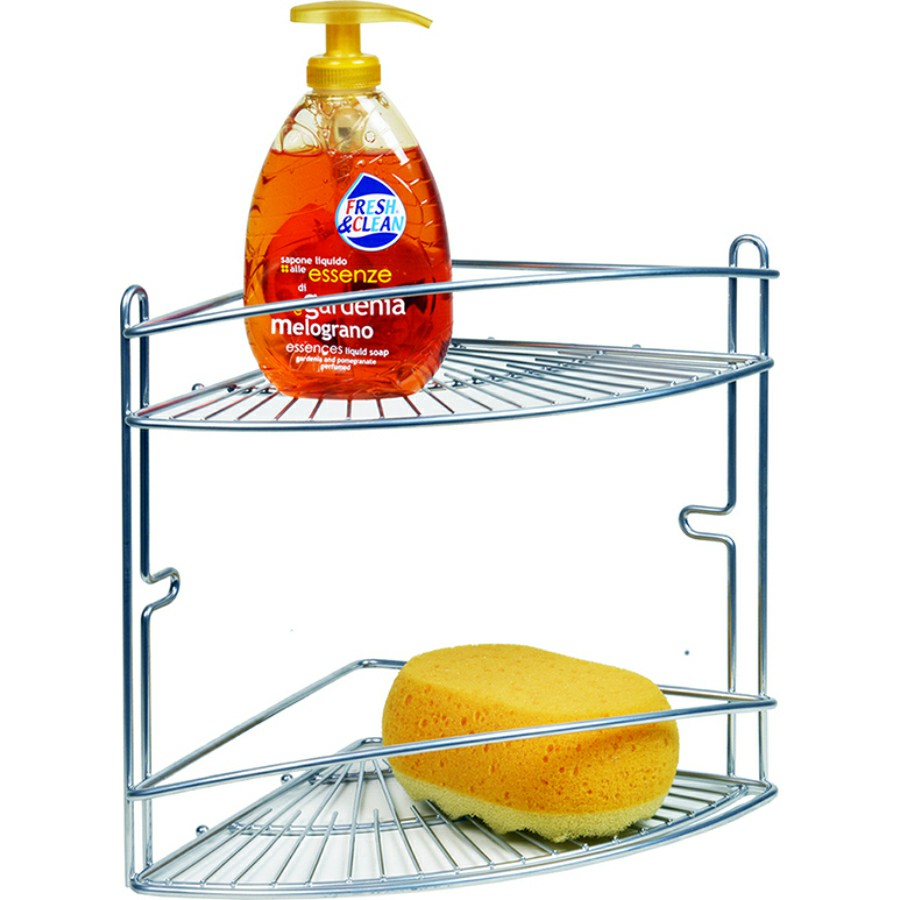 WASHY PROOF sarokpolc 2 részes ezüst epoxy