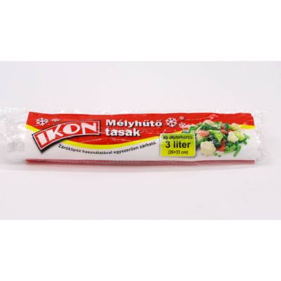 MÉLYHŰTŐ TASAK 3 L 40 DB 26X33 LDPE